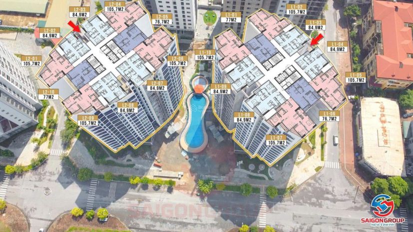 Bán nhanh căn góc 3pn 105.71m2  tòa l2, le grand jardin 6809315