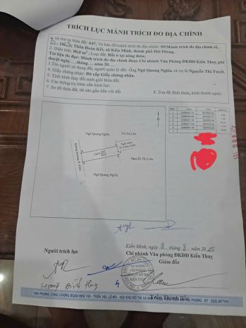 1.1x tỷ 80m2 đoàn kết minh tân kiến thụy zalo 0567222555 6809545