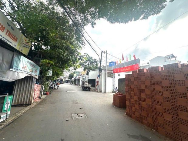 Đất thổ cư mặt tiền đường tân thới hiệp 08, gần bệnh viện 6811743