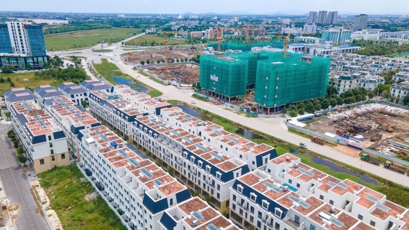 Bán nhà phố 5 tầng ngay chung cư tasecoland 21 tầng, sổ sẵn 6819025