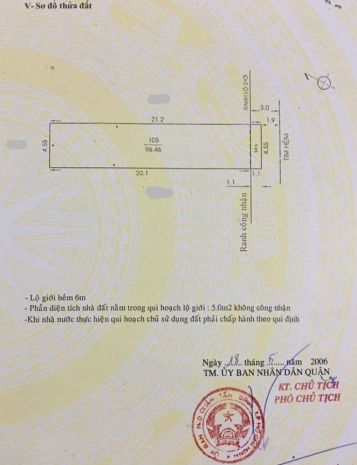 100m2 hxh năm châu, hẻm thông, 4 tầng, ngang gần 5m, nhỉnh 1 6821845