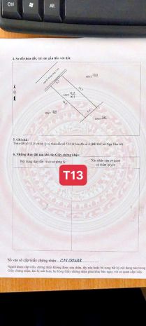 Duy nhất 1 lô đẹp nga tân  90,5m² full thổ cư 6828204