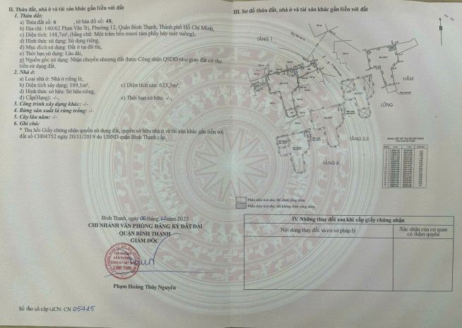 Bán nhà mặt tiền 36 nguyễn khuyến, p.12 ,q. bình thạnh 6829218