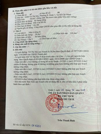 Bán nhà mặt tiền 164b-164c võ thị sáu, xuân hòa 6829304