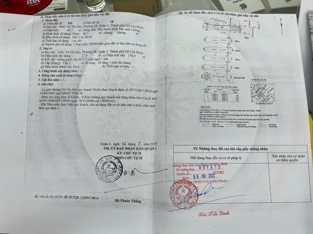 Bán nhà mặt tiền 164b-164c võ thị sáu, xuân hòa 6829305