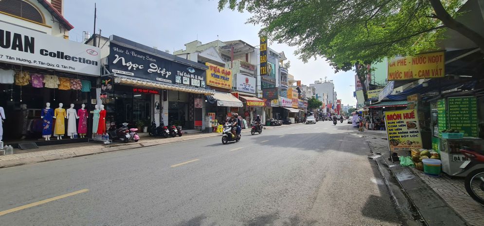 Cho thuê nhà mặt tiền tân hương  80m², 2lầu - đối diện 6832048