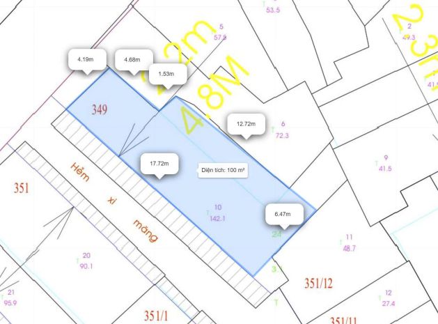 Chính chủ bán hxh trần phú, phường 8, q.5: 5.8x20m, giá 6832551