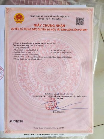 1.2 tỷ 67.9m2 lão phong kiến thụy zalo 0567222555 6836838
