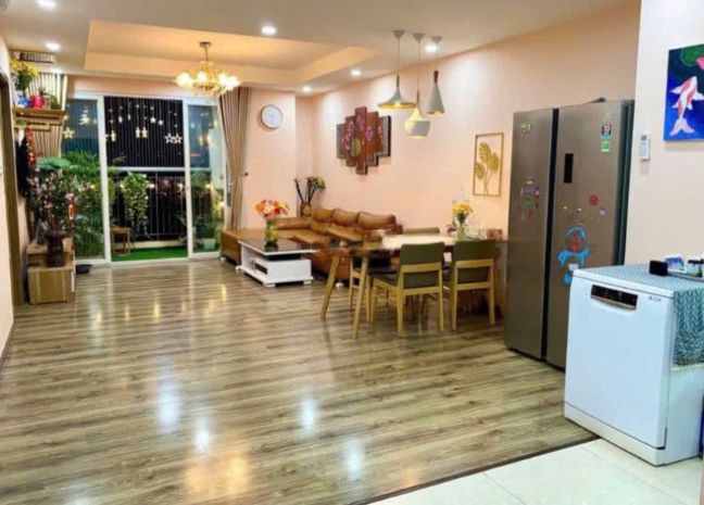 Cho thuê căn hộ chung cư trương định tầng 7, 102m2, 3 ngủ, 6842027