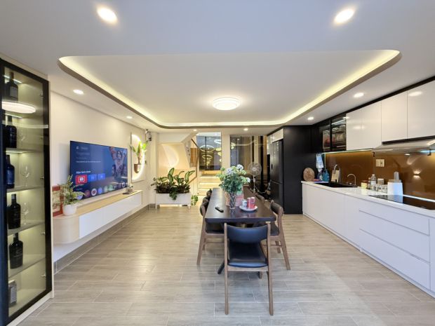 Gò vấp nhà trong ngõ 5 tầng, 80m2, 4 phòng ngủ, sổ hồng 6842104
