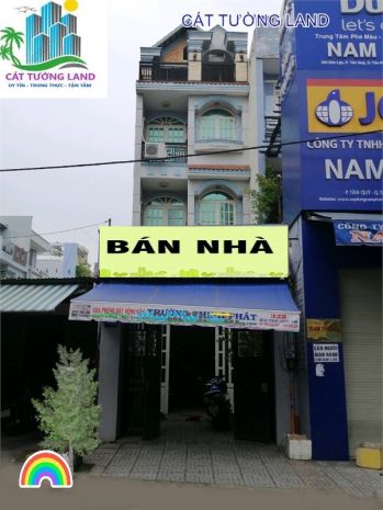 Mặt tiền độc lập, 4x19m  3 lầu lệch tầng  khu biệt thự tân 6843248