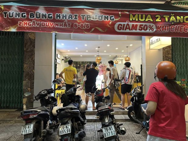 Sang quán trà trái cây orla tại tân tiến, nha trang, khánh 6843333
