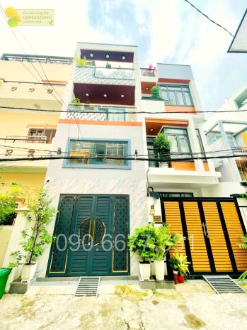 Phú nhuận - nguyễn trọng tuyển - xe hơi vào nhà - 4 tầng 6843751