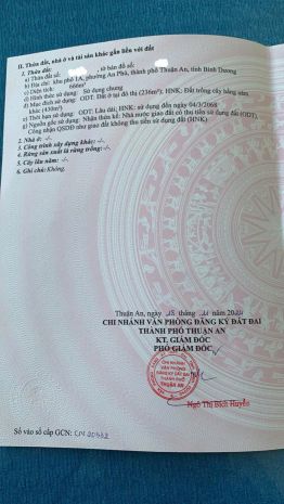 Bán nhanh đất trung tâm tp. thuận an  vị trí đẹp  giá tốt 6844130