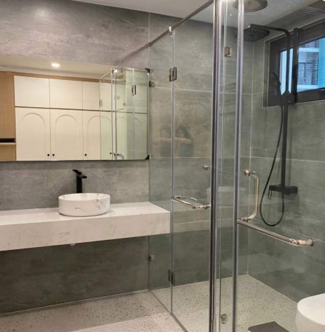 Mình chủ nhà cho thuê nhà mới, lô góc ,vỉa hè, 100m2- 4t, 6847908