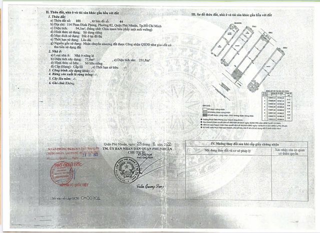 Chính chủ bán mặt tiền phan đình phùng, p2, phú nhuận: 6850213