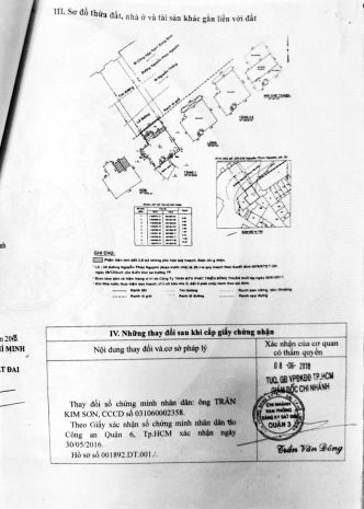 Chính chủ bán mặt tiền nguyễn phúc nguyên, p.9, q.3: dt 6851513