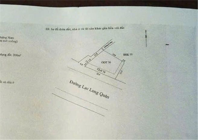 Nhà đẹp  giá tốt  chính chủ bán tại đường lạc long quân, 6852459