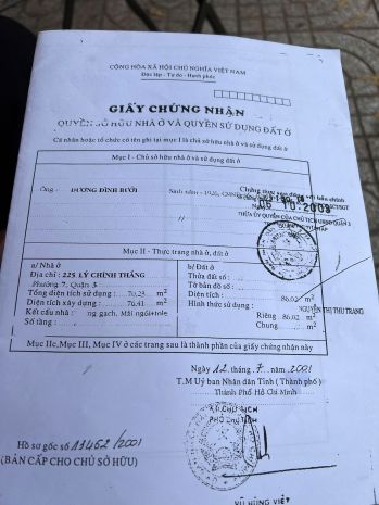 Bán nhà mặt tiền 225 lý chính thắng, p. võ thị sáu, quận 3 6852723