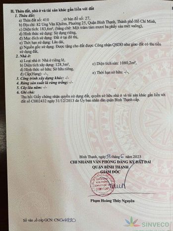 Bán nhà mặt tiền 82 ung văn khiêm, thạnh mỹ tây 6852765