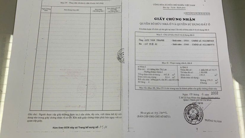 Bán nhà mặt tiền 63 mai thị lựu, tân định 6852912