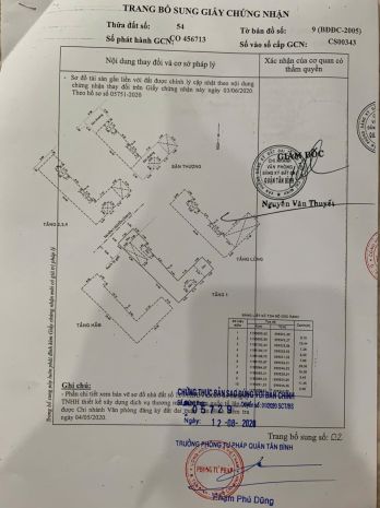 Bán nhà hẻm xe hơi 114 nguyễn cảnh dị, tân sơn nhất 6853164
