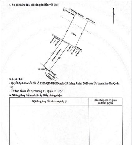 Chính chủ bán mặt tiền cách mạng tháng tám, p.13, q.10: dt 6853541