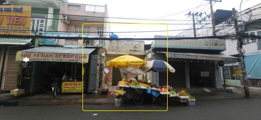 Cho thuê nhà mặt tiền ngay chợ tân hương 76m² 6856247