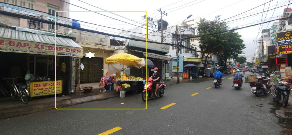 Cho thuê nhà mặt tiền ngay chợ tân hương 76m² 6856249