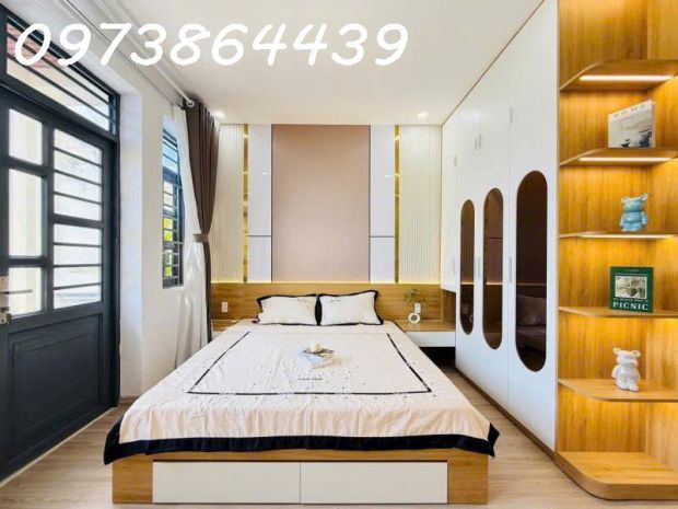 Nhà 4 tầng đẹp full nội thất - đường huỳnh văn nghệ - gò 6858566
