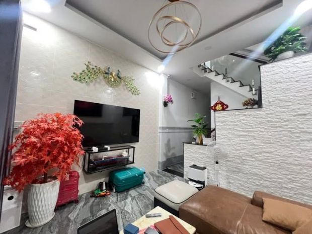Bán nhà hẻm xe tải võ văn ngân, bình thọ, 56m2, 3tâng, 9.6 6858818