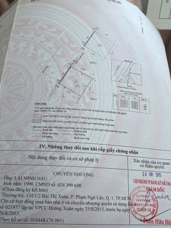 Mặt tiền 32, phường 11, quận 10: dt 5.8x7m, giá tốt chỉ 18 6861224