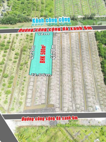 Đất biệt thự view sông chỉ 1,1 trm2 tại bến lức 6863833