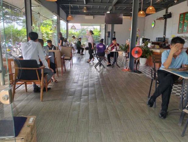 Bình dương ! cần sang quán caffe sân vườn ngay bờ sông rộng 6866623