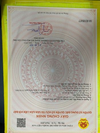 Chính chủ cần bán lô đất tấn, tân trụ, long an 6867799