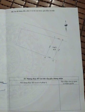 Bán đất trâu quỳ - gia lâm, 42.6 m2, gia 6.4 tỷ, 6869905