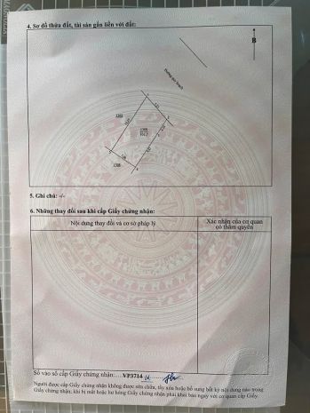 Bán lô đất 101m2 mặt tiền 7m full thổ cư thuộc khu đô thị 6871476