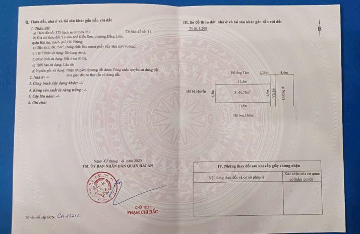 Chính chủ cần bán 2 căn nhà mặt tiền đường kiều sơn, phường 6872251