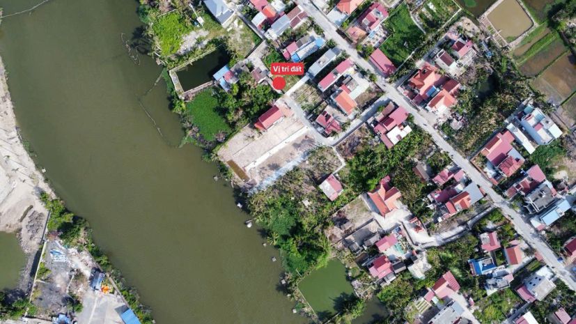 Lô góc 55,5m²  phố sông he, gần vinhomes dương kinh  giá 6875104