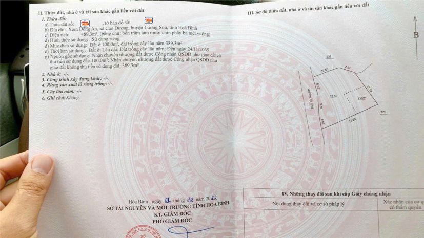 Đất đẹp - giá tốt - vị trí đắc địa tại xã cao dương, huyện 6876832