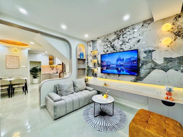 Bán nhà đẹp - chính chủ - tặng full nội thất - giáp q1 - 6877696