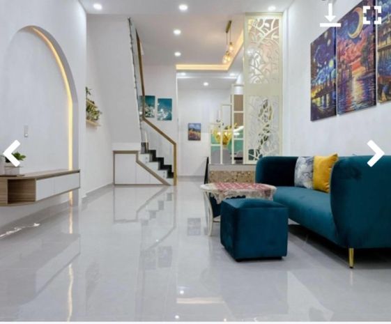 Bán nhà duy tân, phú nhuận, dt 38m2, 3 tầng, 2 pn, full nội 6878627