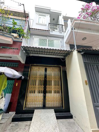 Nhà mới 3 tầng hẻm thông đường tuy lý vương p12q8. giá 4.8 6878780