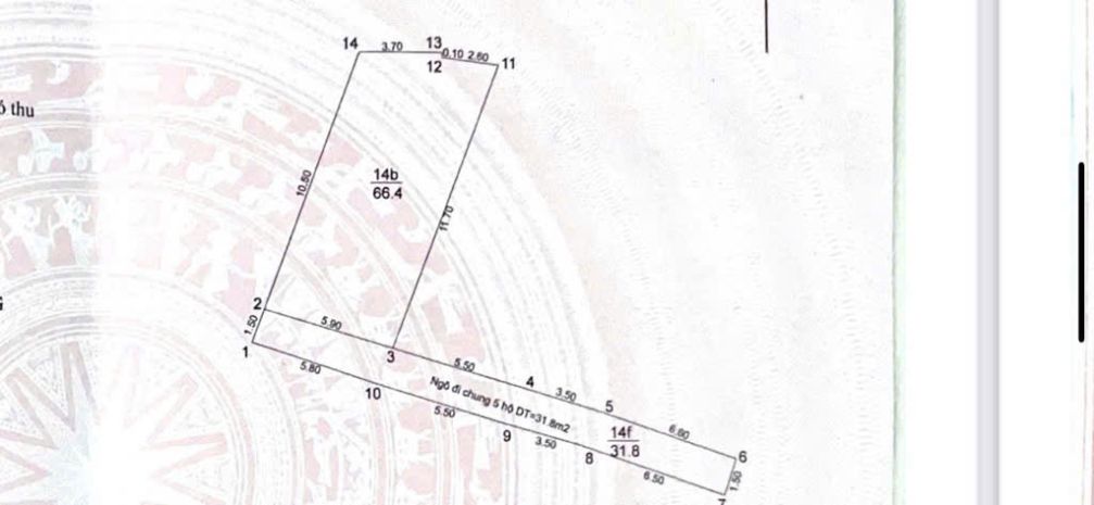 Tin thật 100 bán chdv 66,5m2 x 22p ở lạc long quân - 6878942