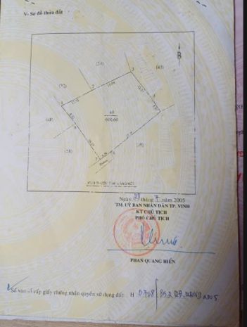 Bán đất góc  ngã 5 quán bàu, tp vinh chỉ 26trm2 6879522