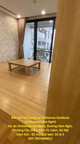 Bán căn hộ chung cư vinhomes gardenia vinhomes hàm nghi 6879640