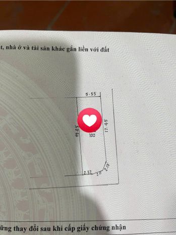 Bán lô góc xâm thị - hồng vân 100m2 đường thông ô tô tránh 6886273