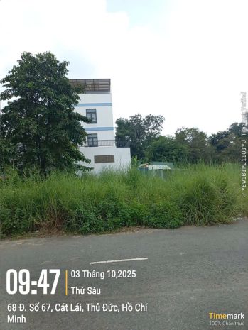 Chính chủ bán đất thổ cư mặt tiền 12m trung tâm cát lái 6887040