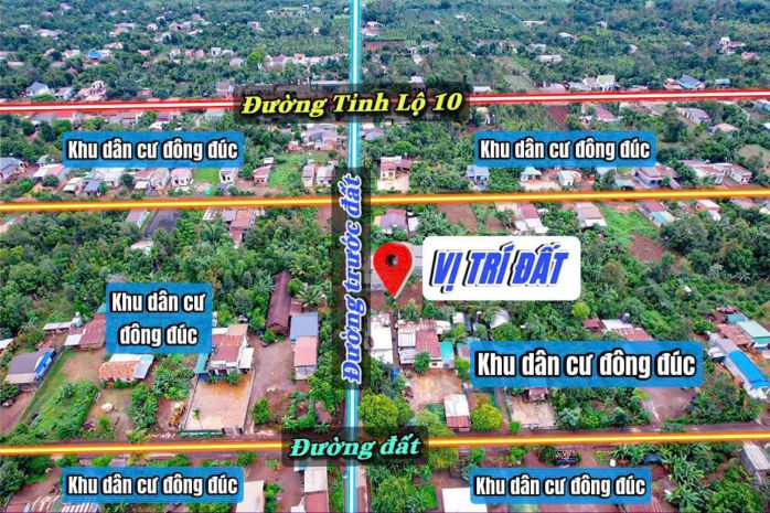 Ea bhok- cưkuin cách tỉnh lộ 10 chỉ 100m đường bê tông cách 6887148