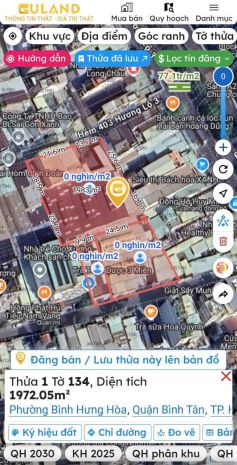 Bán xưởng 2 mặt tiền đường số 13 - bình hưng hoà - bình tân 6896770